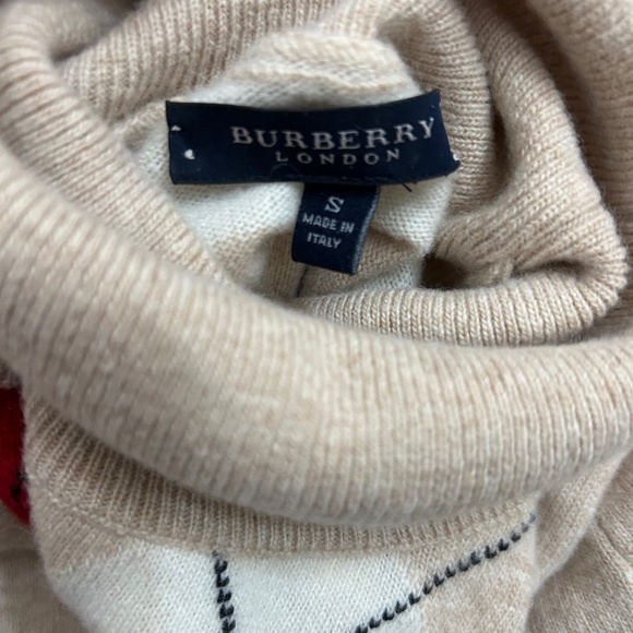 Burberry turtleneck merino woman sweater S - Picture 9 of 10